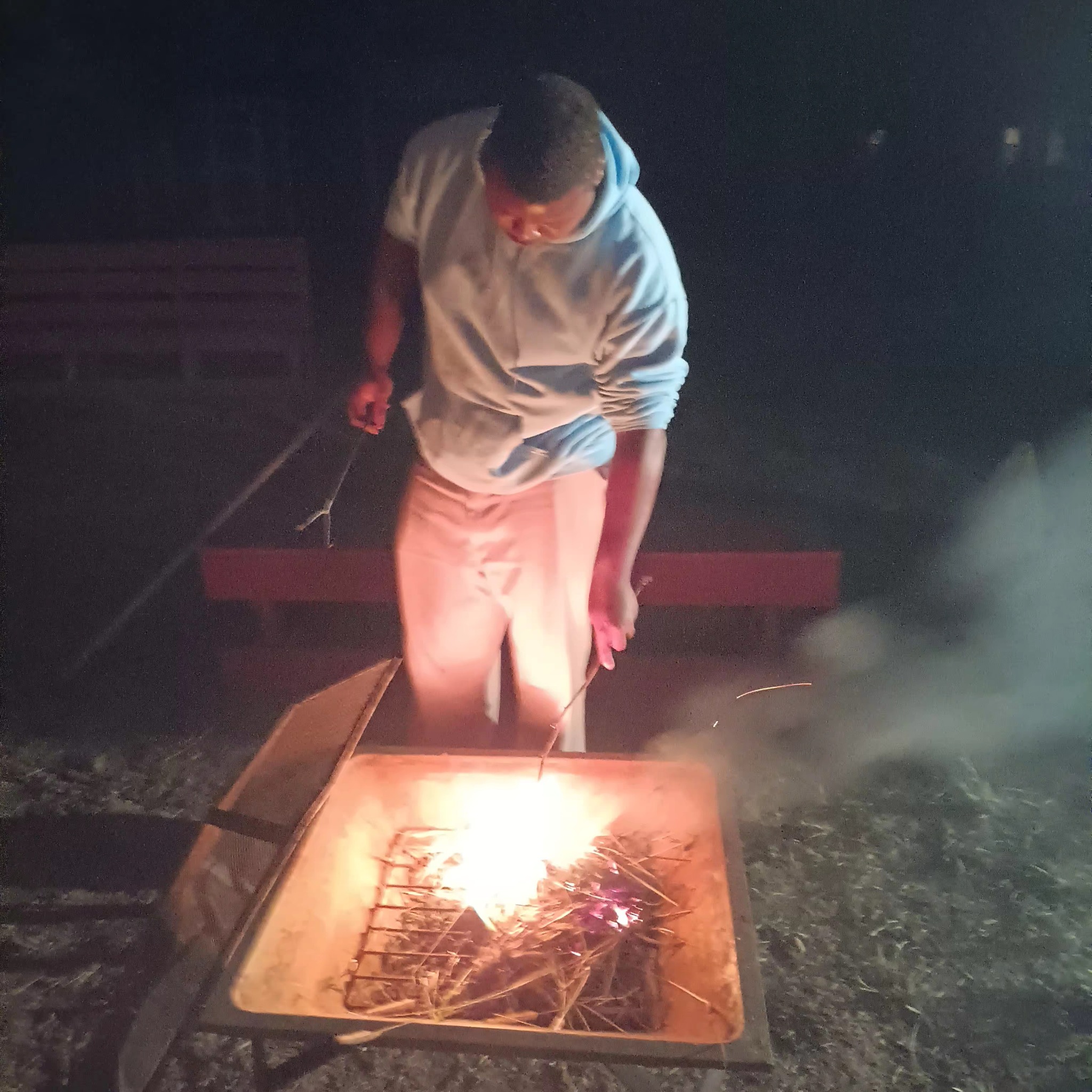An evening at the fire pit